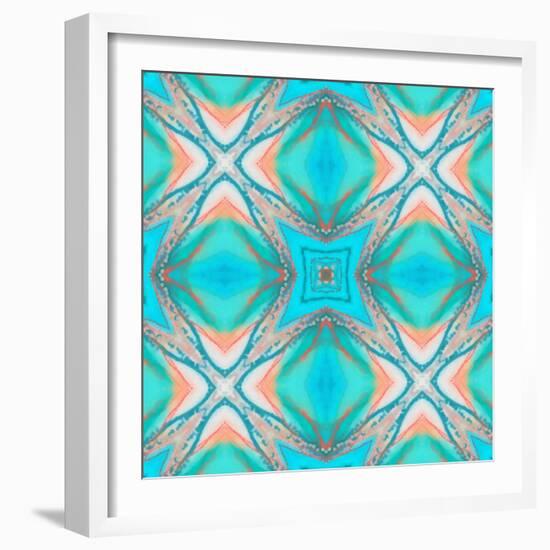 Pattern and Optics-Ricki Mountain-Framed Art Print