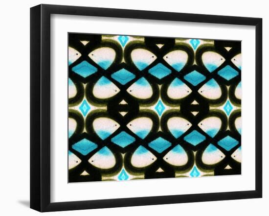 Pattern and Optics-Ricki Mountain-Framed Art Print