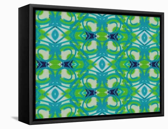 Pattern and Optics-Ricki Mountain-Framed Stretched Canvas