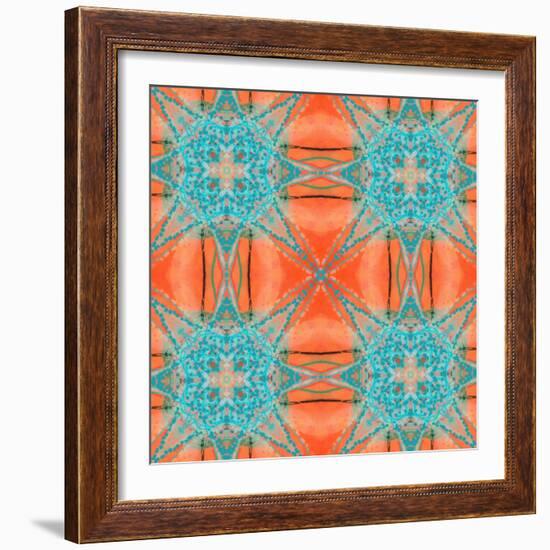 Pattern and Optics-Ricki Mountain-Framed Art Print