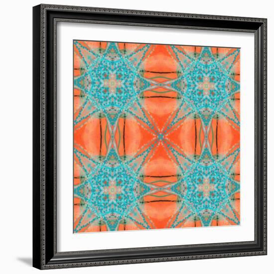 Pattern and Optics-Ricki Mountain-Framed Art Print