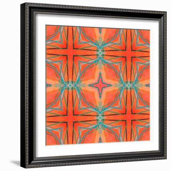 Pattern and Optics-Ricki Mountain-Framed Art Print