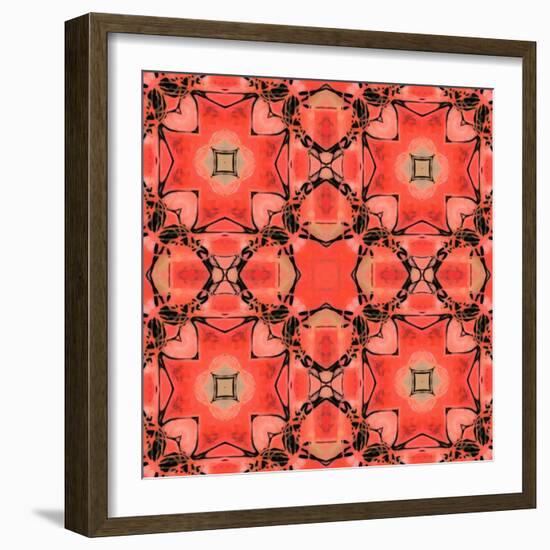 Pattern and Optics-Ricki Mountain-Framed Art Print