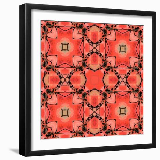 Pattern and Optics-Ricki Mountain-Framed Art Print