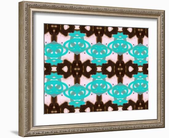 Pattern and Optics-Ricki Mountain-Framed Art Print