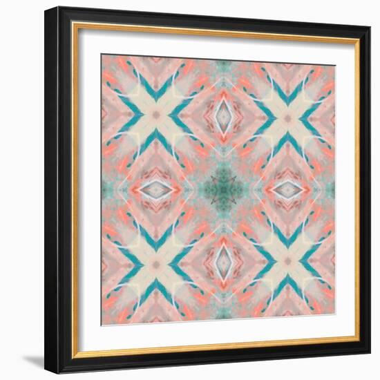 Pattern and Optics-Ricki Mountain-Framed Art Print