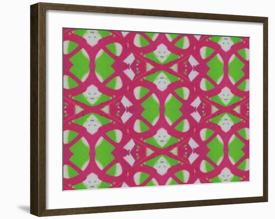 Pattern and Optics-Ricki Mountain-Framed Art Print