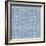 Pattern Blue Snowflakes-Effie Zafiropoulou-Framed Giclee Print