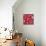 Pattern Branches on Red Background-Effie Zafiropoulou-Mounted Giclee Print displayed on a wall