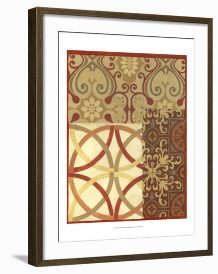 Pattern Collage II-Megan Meagher-Framed Art Print