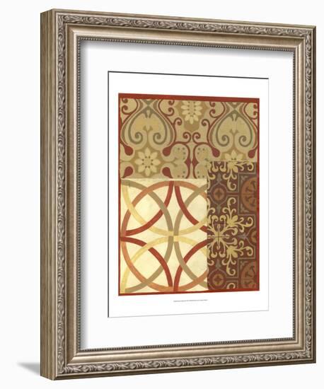 Pattern Collage II-Megan Meagher-Framed Art Print