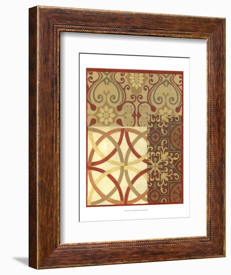 Pattern Collage II-Megan Meagher-Framed Art Print