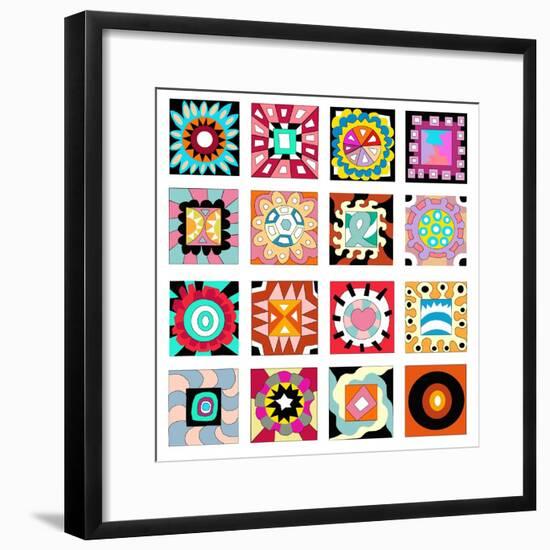 Pattern D-Miguel Balbás-Framed Giclee Print