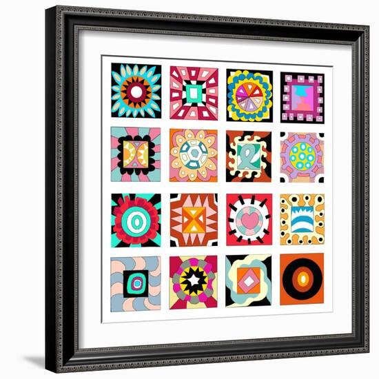 Pattern D-Miguel Balbás-Framed Giclee Print