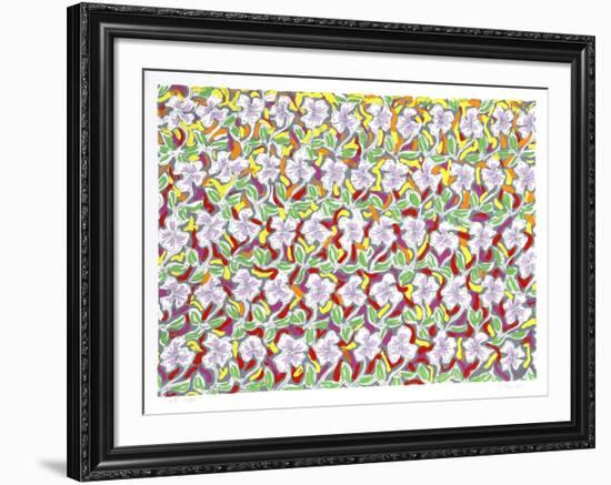 Pattern Field-George Chemeche-Framed Limited Edition