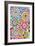 Pattern Flowers 1-Miguel Balb?s-Framed Giclee Print