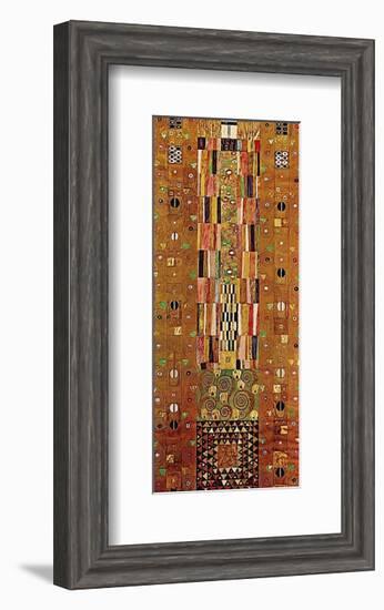 Pattern for the Stoclet Frieze, c.1905/06 End Wall-Gustav Klimt-Framed Art Print