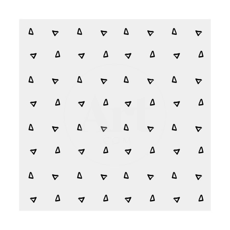Pattern Minimalist Background Triangle Retro Vintage Design Vector Geometric Art Print By Kbibibi Art Com