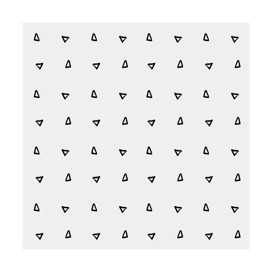 Pattern Minimalist Background Triangle Retro Vintage Design