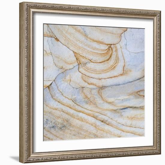 Pattern of Layers on Sandstone Rock, Grand Staircase-Escalante National Monument, Utah, Usa--Framed Photographic Print