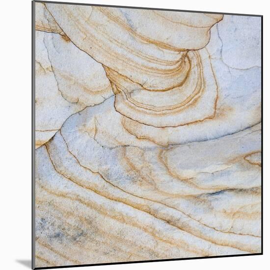 Pattern of Layers on Sandstone Rock, Grand Staircase-Escalante National Monument, Utah, Usa-null-Mounted Photographic Print