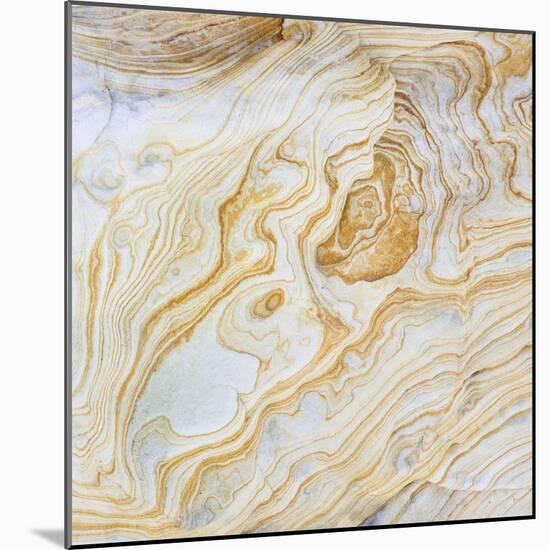 Pattern of Layers on Sandstone Rock, Grand Staircase-Escalante National Monument, Utah, Usa-null-Mounted Photographic Print
