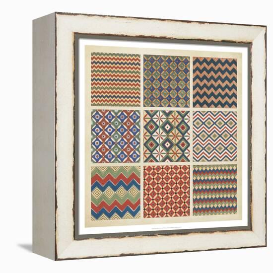 Pattern Patch I-Vision Studio-Framed Stretched Canvas