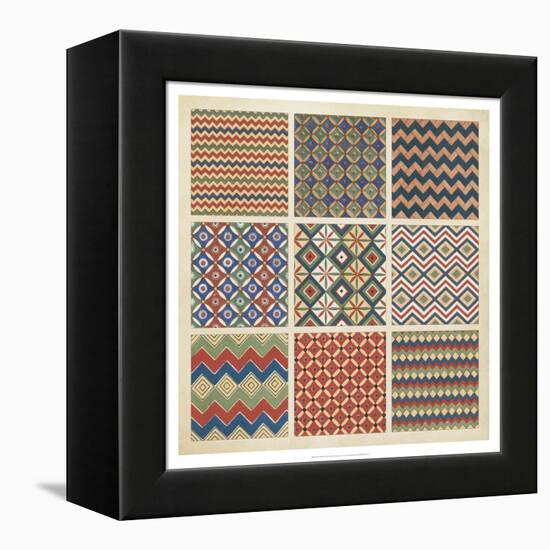 Pattern Patch I-Vision Studio-Framed Stretched Canvas