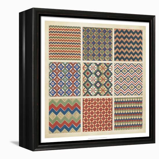 Pattern Patch I-Vision Studio-Framed Stretched Canvas