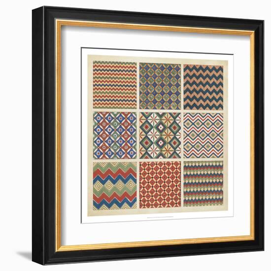 Pattern Patch I-Vision Studio-Framed Art Print