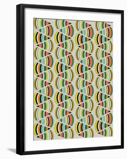 Pattern Play IV-Sophie Ledesma-Framed Giclee Print