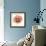 Pattern Poppy-Stripes-Robbin Rawlings-Framed Art Print displayed on a wall