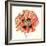 Pattern Poppy-Stripes-Robbin Rawlings-Framed Art Print