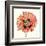 Pattern Poppy-Stripes-Robbin Rawlings-Framed Art Print