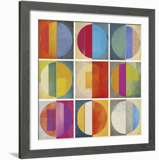 Pattern Tiles I-NOAH-Framed Art Print