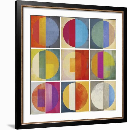 Pattern Tiles I-NOAH-Framed Art Print