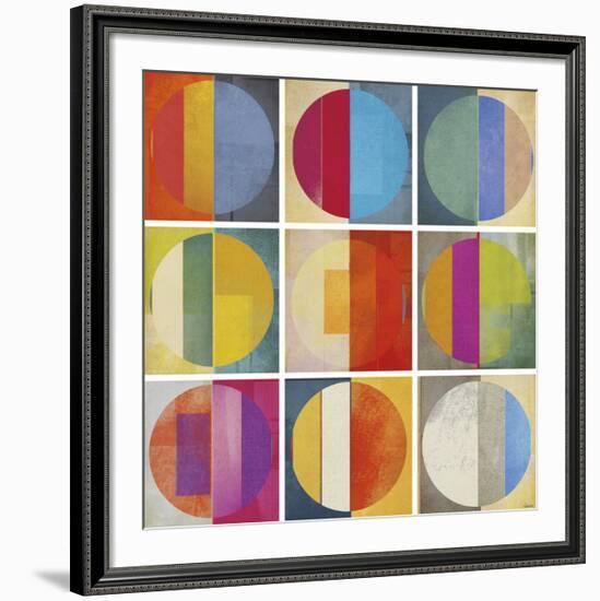 Pattern Tiles I-NOAH-Framed Art Print