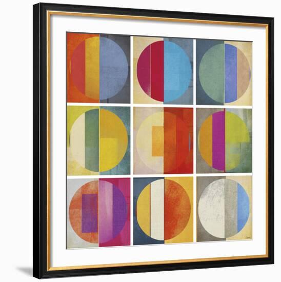 Pattern Tiles I-NOAH-Framed Art Print