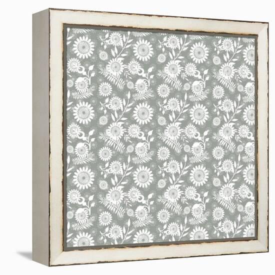 Pattern Winter Garden-Effie Zafiropoulou-Framed Premier Image Canvas