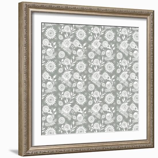 Pattern Winter Garden-Effie Zafiropoulou-Framed Giclee Print