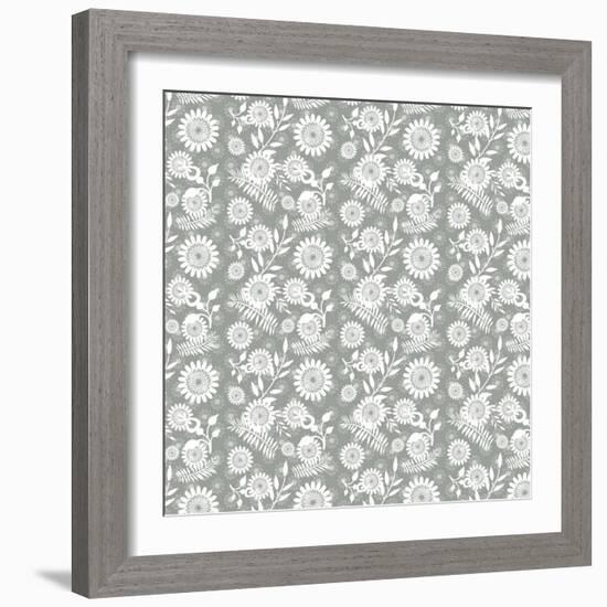 Pattern Winter Garden-Effie Zafiropoulou-Framed Giclee Print