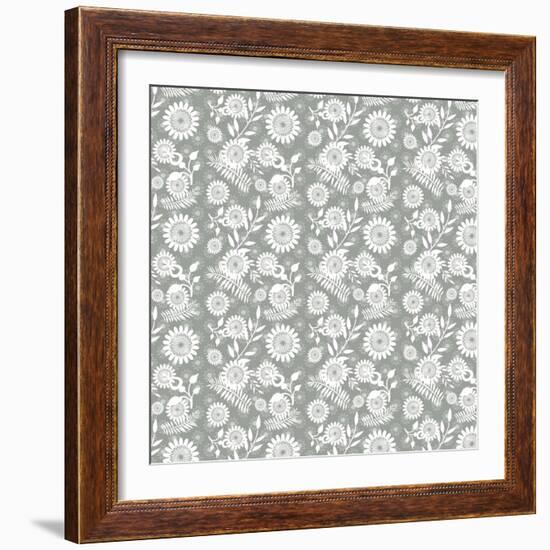 Pattern Winter Garden-Effie Zafiropoulou-Framed Giclee Print