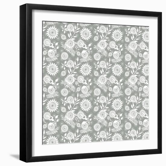 Pattern Winter Garden-Effie Zafiropoulou-Framed Giclee Print