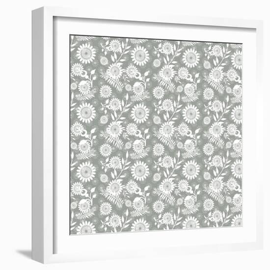 Pattern Winter Garden-Effie Zafiropoulou-Framed Giclee Print