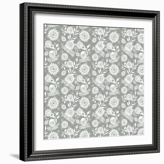 Pattern Winter Garden-Effie Zafiropoulou-Framed Giclee Print