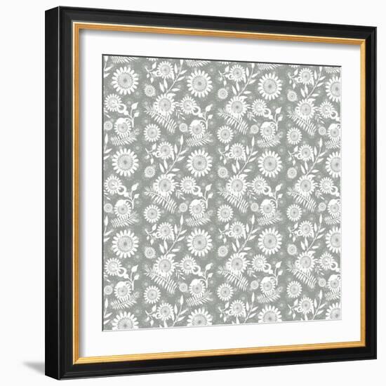 Pattern Winter Garden-Effie Zafiropoulou-Framed Giclee Print