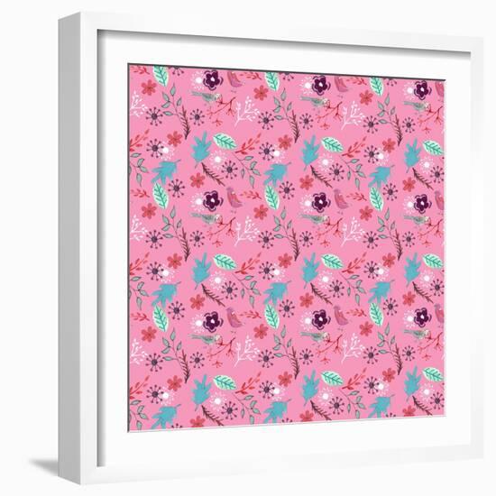 Pattern Winter Wonderland-Effie Zafiropoulou-Framed Giclee Print