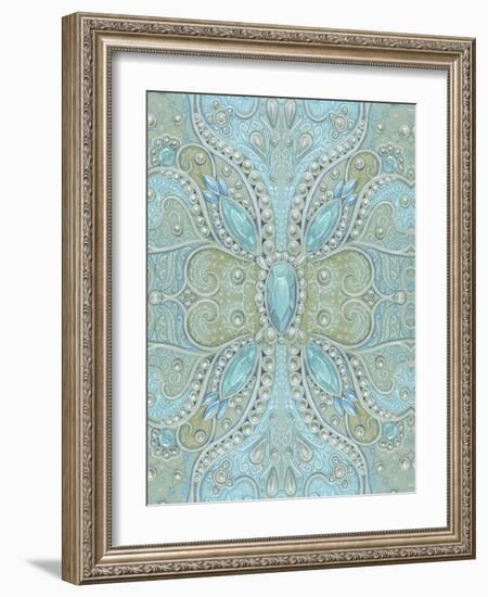 Pattern with Gems-Maria Rytova-Framed Giclee Print