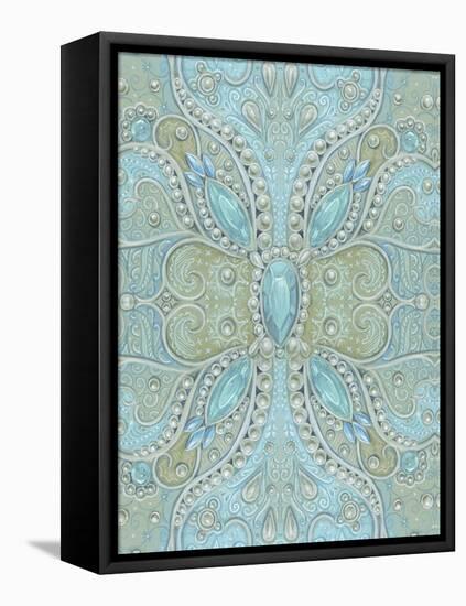 Pattern with Gems-Maria Rytova-Framed Premier Image Canvas