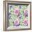 Pattern with Roses and Hellebore-Maria Rytova-Framed Giclee Print